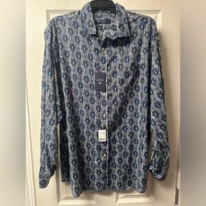 Cremieux Men's Long Sleeve Button-Down Shirt Size XL